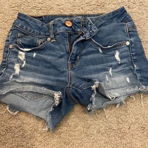 AE super stretch Jean shorts size 2